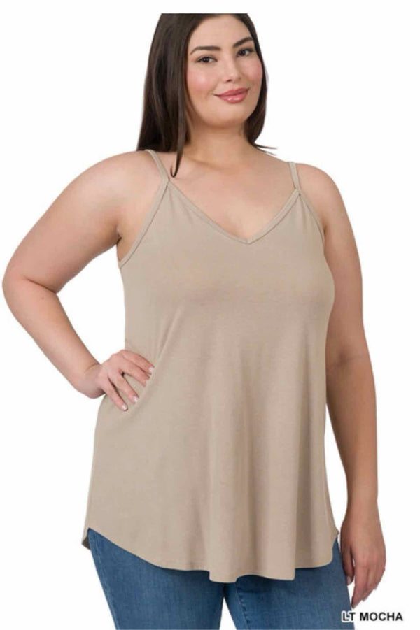 Zenana Outfitters Size 1X Tanktop