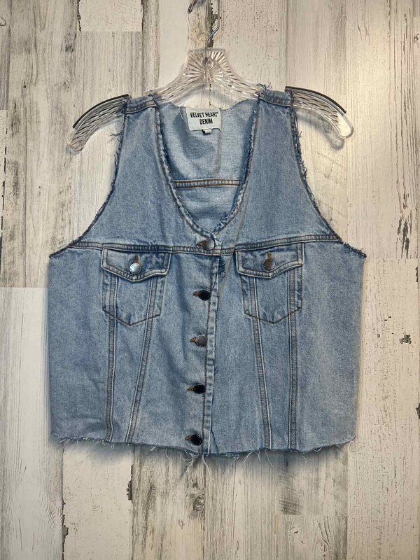 Velvet Heart Denim Size L Shirt