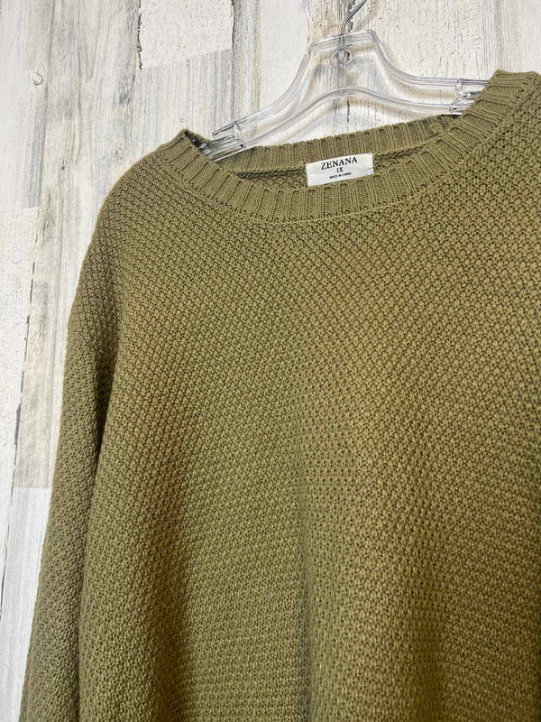 Zenana Outfitters Size 1X Sweater
