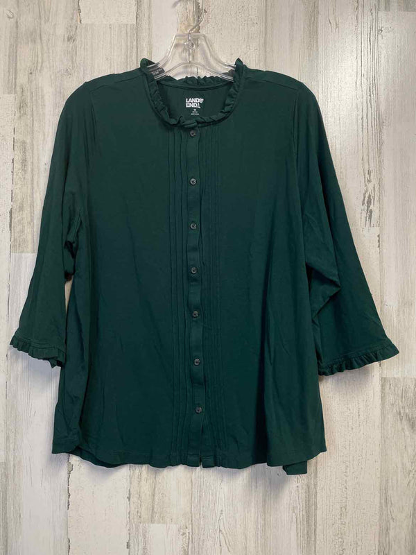 Lands' End Size 1X Shirt