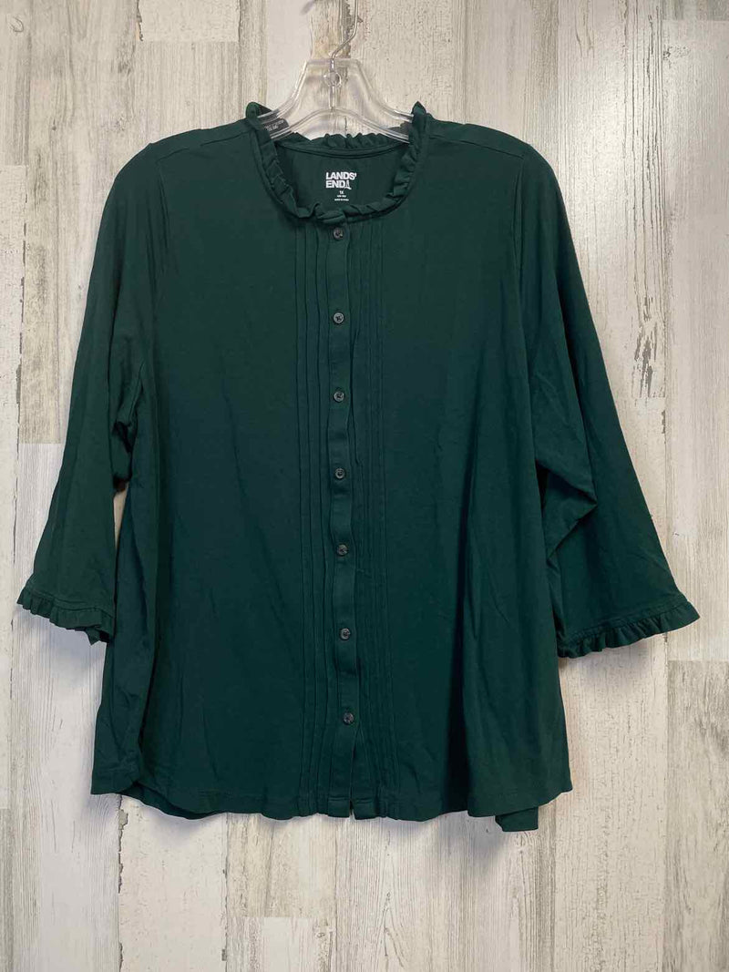 Lands' End Size 1X Shirt