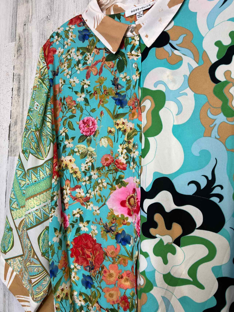 Rose + Olive Size 2X Shirt