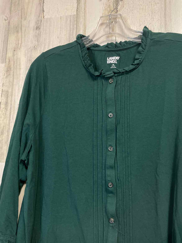 Lands' End Size 1X Shirt