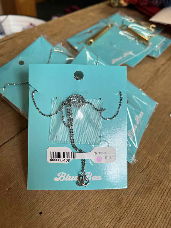 Blue Box Necklace