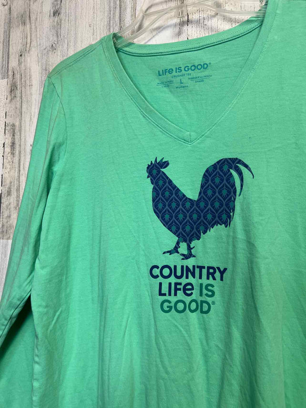 Life is Good Size L Shirt