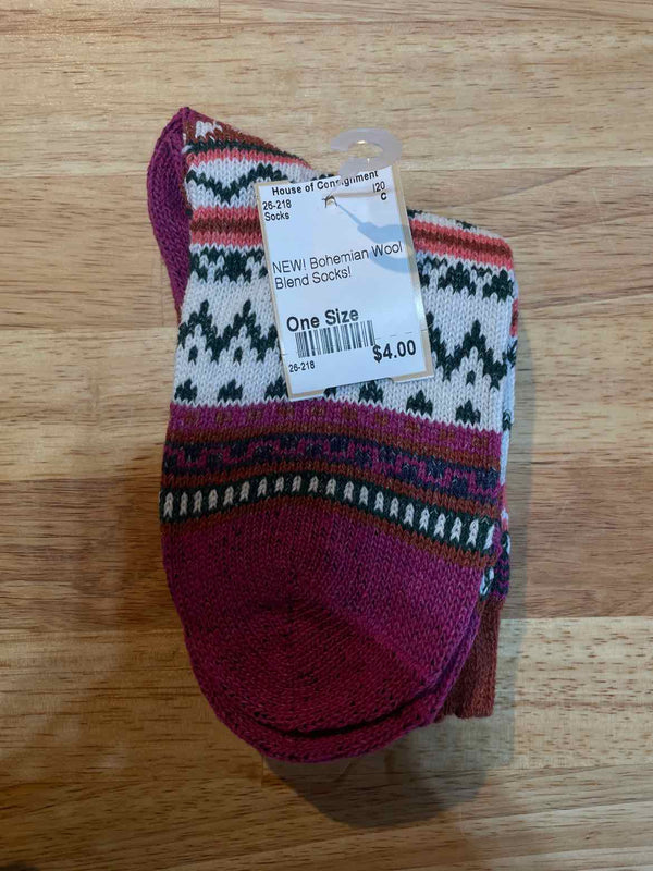 Shoe Size One Size Socks