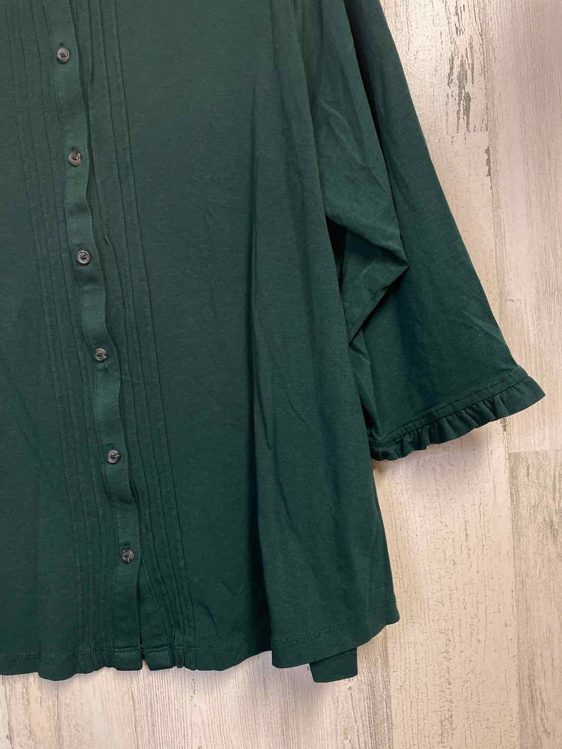 Lands' End Size 1X Shirt