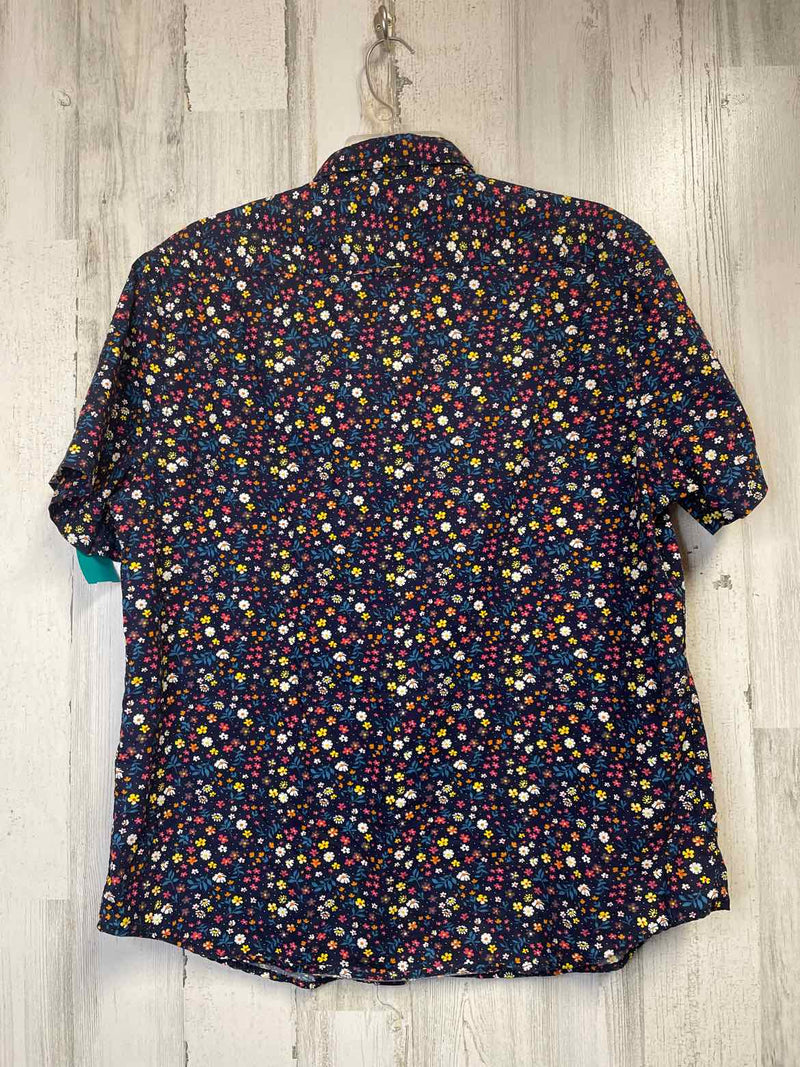 Size L Denim & Flower Shirt