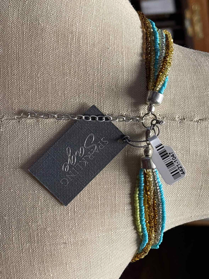 Sparkling Sage Necklace