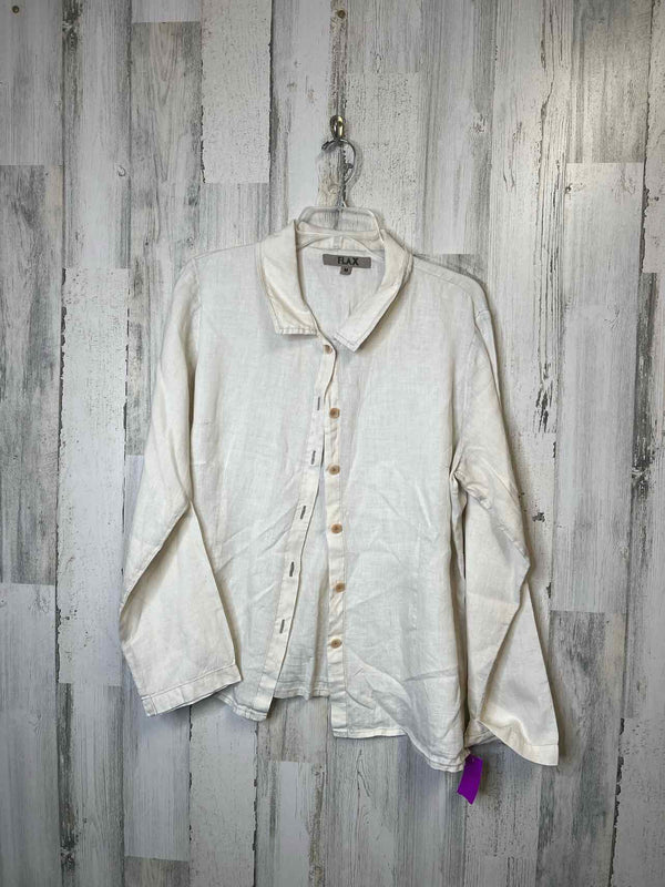 FLAX Size M Shirt