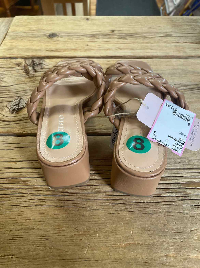 Shoe Size 8 Sincerely Jules Sandals