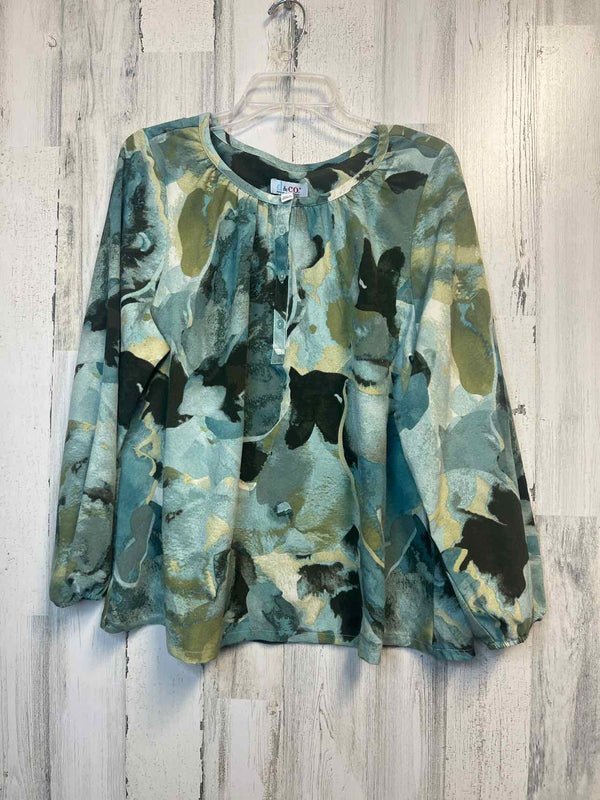 Denim & Co. Size L Shirt