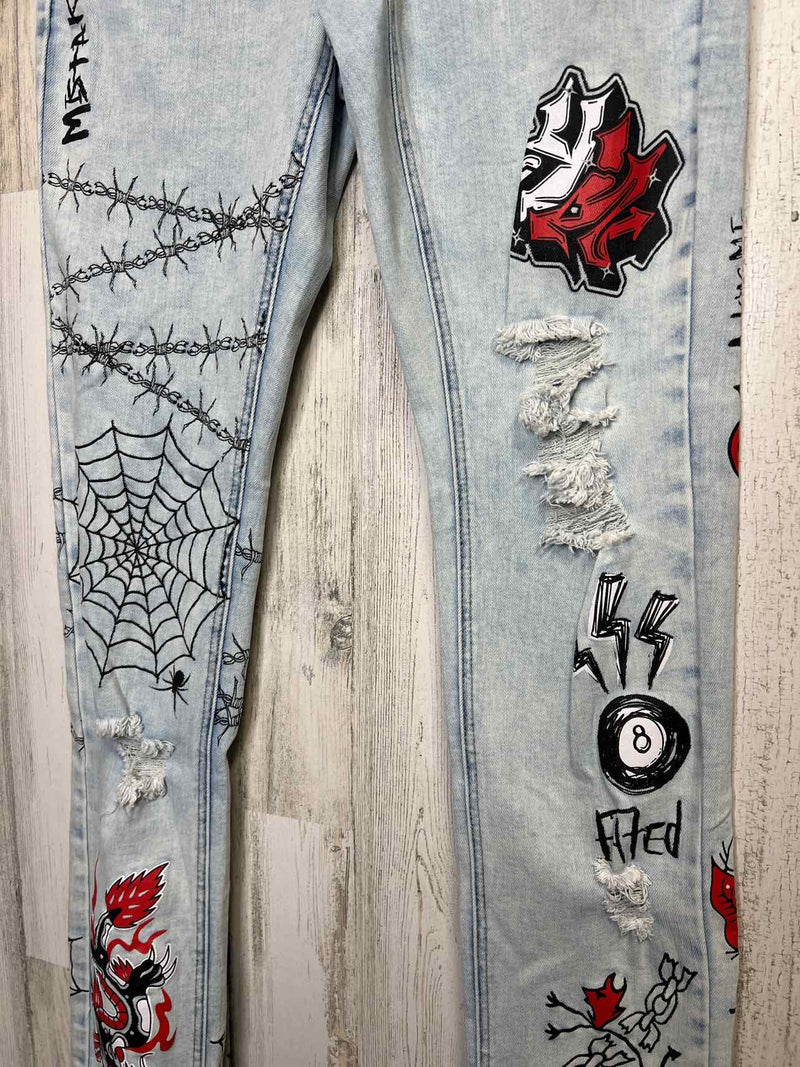 Size 32 Ninth Hall Rogue Jeans