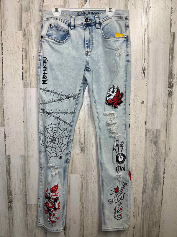 Size 32 Ninth Hall Rogue Jeans