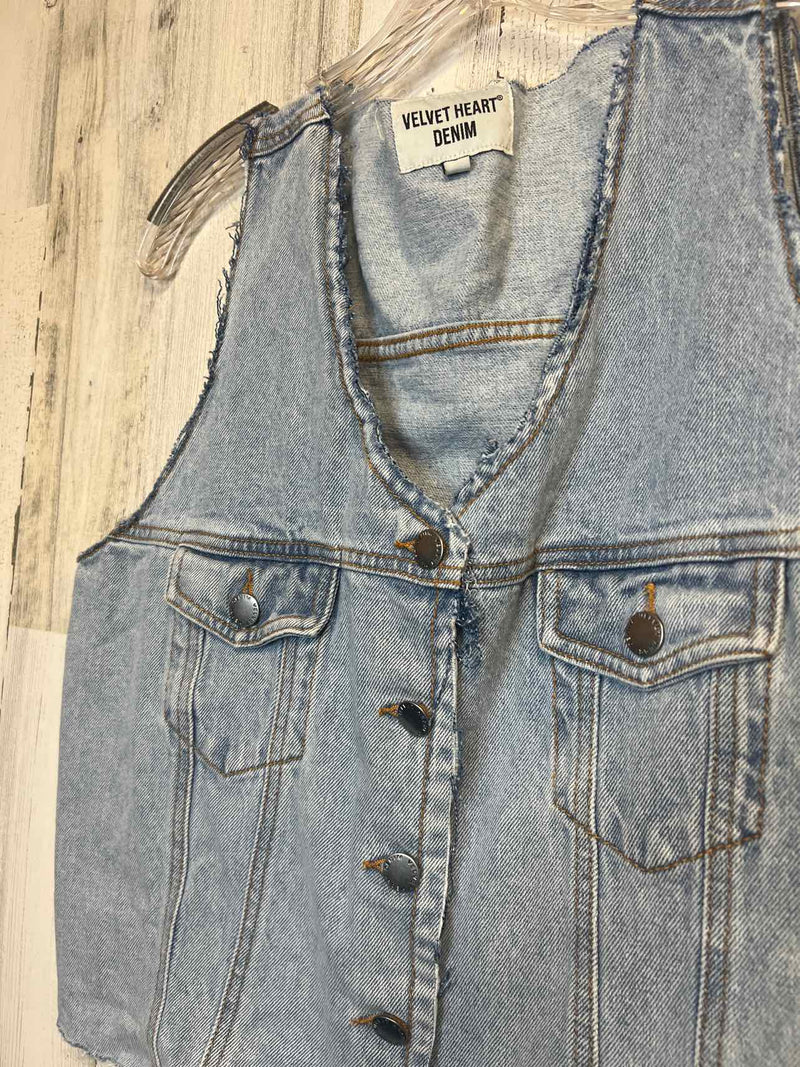 Velvet Heart Denim Size L Shirt
