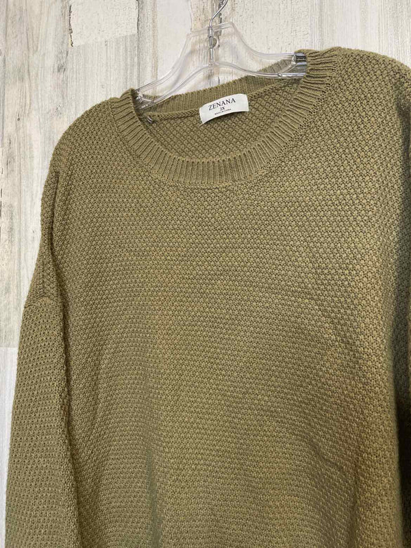 Zenana Outfitters Size 2X Sweater